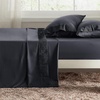 image:imageBedsure White King Size Mattress Pad Bundle King Size Sheets Grey