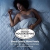 image:imageBedsure Twin XL Mattress Protector Quilted Waterproof Mattress Pad with Deep Pocket up to 22 Inches Soft Breathable Noiseless Mattress Topper Bed Cover for Home Bedroom Hotel  Navy BlueWhite