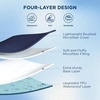 image:imageBedsure Twin XL Mattress Protector Quilted Waterproof Mattress Pad with Deep Pocket up to 22 Inches Soft Breathable Noiseless Mattress Topper Bed Cover for Home Bedroom Hotel  Navy BlueNavy Blue