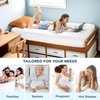 image:imageBedsure Twin XL Mattress Protector Quilted Waterproof Mattress Pad with Deep Pocket up to 22 Inches Soft Breathable Noiseless Mattress Topper Bed Cover for Home Bedroom Hotel  Navy BlueWhite