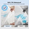 image:imageBedsure Twin XL Mattress Protector Quilted Waterproof Mattress Pad with Deep Pocket up to 22 Inches Soft Breathable Noiseless Mattress Topper Bed Cover for Home Bedroom Hotel  Navy BlueWhite
