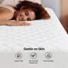 image:imageBedsure Twin XL Mattress Protector Quilted Waterproof Mattress Pad with Deep Pocket up to 22 Inches Soft Breathable Noiseless Mattress Topper Bed Cover for Home Bedroom Hotel  Navy BlueWhite