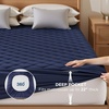 image:imageBedsure Twin XL Mattress Protector Quilted Waterproof Mattress Pad with Deep Pocket up to 22 Inches Soft Breathable Noiseless Mattress Topper Bed Cover for Home Bedroom Hotel  Navy BlueNavy Blue
