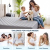 image:imageBedsure Twin XL Mattress Protector Quilted Waterproof Mattress Pad with Deep Pocket up to 22 Inches Soft Breathable Noiseless Mattress Topper Bed Cover for Home Bedroom Hotel  Navy BlueGray