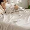 image:imageBedsure Bundle of 1 Cotton Herringbone Weave Blanket King amp 1 Cotton Waffle Blanket King