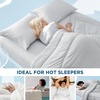 image:imageBedsure Cooling Comforter  Cooling Sheets