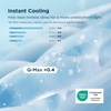 image:imageBedsure Cooling Comforter Bundle Cooling Pillow Cases for Hot Sleepers with DualSided Cool Tech 2 Pack HA amp Ceramides Infused Silky Cooling Pillowcases Soft for Skin amp Hair White Twin amp Standard