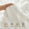 image:imageBedsure Cooling Cotton Waffle King Size Blanket Ivory 104x90 InchesampKing Size Blanket for BedWhite108x90 Inches