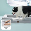 image:imageBedsure Cooling Dog Bed with Waterproof Removable Cover  Lesure Orthopedic Cooling Dog Bed QMax gt 05