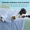 image:imageBedsure Cooling Mat35x23 amp Blanket 30x40 for Dogs Blue