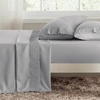 image:imageBedsure Cooling Pillow Cases King Bundle California King Size Sheets Set Grey