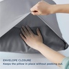 image:imageBedsure Cooling Pillow Cases Queen Bundle Queen Sheet Set Grey