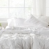 image:imageBedsure Cooling Pillow Cases Queen Bundle Queen Sheet Set White
