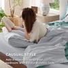 image:imageBedsure Cooling Sheets Bundle 100 Cotton Queen Sheets