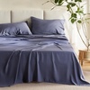 image:imageBedsure Cooling Sheets Bundle 100 Cotton Queen Sheets