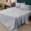 image:imageBedsure Cooling Sheets Bundle 100 Cotton Queen Sheets
