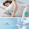 image:imageBedsure Cooling Sheets Cal King Size Bundle Rayon Derived from Bamboo Sheets Cal King