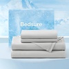 image:imageBedsure Cooling Sheets Cal King Size Bundle Rayon Derived from Bamboo Sheets Cal King