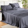 image:imageBedsure Cooling Sheets King Bundle King Size Sheets Grey