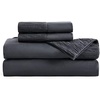 image:imageBedsure Cooling Sheets King Bundle King Size Sheets Grey