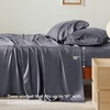 image:imageBedsure Cooling Sheets King Bundle King Size Sheets Grey