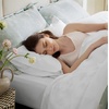 image:imageBedsure Cooling Sheets King Bundle King Size Sheets White