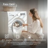image:imageBedsure Cooling Sheets Set Queen Bundle Cooling Pillow Cases Queen with Envelope Closure Dark Grey
