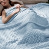 image:imageBedsure Light Blue Cooling Waffle Blanket amp Blue Cooling Blanket