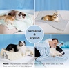 image:imageBedsure Orthopedic Cooling Dog Bed for Crate  35x22 Inches Cooling Blanket for Small Dogs with Breathable AirCore Fill QMAXgt04 Pearl Grey 25x35