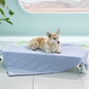 image:imageBedsure Premium Cooling Blanket for Large Dog  QMAXgt05 Cooling Blanket for Large Dogs with Breathable AirCore Fill QMAXgt04 Blue 40x50
