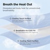 image:imageBedsure Premium Cooling Blanket for Large Dog  QMAXgt05 Cooling Blanket for Large Dogs with Breathable AirCore Fill QMAXgt04 Grey 40x50