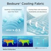 image:imageBedsure Premium Cooling Blanket for Medium Dog  QMAXgt05  Lesure Orthopedic Cooling Dog Bed QMax gt 05
