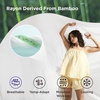 image:imageBedsure PureWoven Cooling Duvet Cover Ideal for Hot Sleepers Queen Size  100 Viscose Derived from Bamboo Lightweight amp Silky Soft Breathable MoistureWicking Bedding Set OEKOTEX Charcoal02  Pure White No Comforter