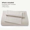 image:imageBedsure PureWoven Cooling Duvet Cover Ideal for Hot Sleepers Queen Size  100 Viscose Derived from Bamboo Lightweight amp Silky Soft Breathable MoistureWicking Bedding Set OEKOTEX Charcoal06  Linen No Comforter