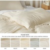 image:imageBedsure PureWoven Cooling Duvet Cover Ideal for Hot Sleepers Queen Size  100 Viscose Derived from Bamboo Lightweight amp Silky Soft Breathable MoistureWicking Bedding Set OEKOTEX Charcoal01  Light Beige No Comforter