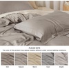 image:imageBedsure PureWoven Cooling Duvet Cover Ideal for Hot Sleepers Queen Size  100 Viscose Derived from Bamboo Lightweight amp Silky Soft Breathable MoistureWicking Bedding Set OEKOTEX Charcoal07  Simply Taupe No Comforter
