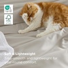 image:imageBedsure PureWoven Cooling Duvet Cover Ideal for Hot Sleepers Queen Size  100 Viscose Derived from Bamboo Lightweight amp Silky Soft Breathable MoistureWicking Bedding Set OEKOTEX Charcoal06  Linen No Comforter
