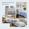 image:imageBedsure SleepEase Cooling Comforter King Size for Summer 3 Pieces Blue Cooling Comforters for Hot Sleepers DoubleSided Cool Tech King Bedding Set with 1 Soft Breathable Comforter 2 Pillowcases