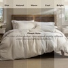 image:imageBedsure Waffle Duvet Cover Queen Size  Only Includes 1 Duvet Cover 90x90 Luxury Soft amp Breathable Bedding for All Season WrinkleResistant Zipper Bedding with 8 Corner Ties Olive Green03  Linen No Comforter