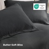 image:imageBedsure Waffle Duvet Cover Queen Size  Only Includes 1 Duvet Cover 90x90 Luxury Soft amp Breathable Bedding for All Season WrinkleResistant Zipper Bedding with 8 Corner Ties Olive Green04  Charcoal Grey No Comforter