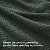 image:imageBedsure Waffle Duvet Cover Queen Size  Only Includes 1 Duvet Cover 90x90 Luxury Soft amp Breathable Bedding for All Season WrinkleResistant Zipper Bedding with 8 Corner Ties Olive Green02  Forest Green No Comforter