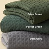 image:imageBedsure Waffle Duvet Cover Queen Size  Only Includes 1 Duvet Cover 90x90 Luxury Soft amp Breathable Bedding for All Season WrinkleResistant Zipper Bedding with 8 Corner Ties Olive Green00  Olive Green Only Duvet Cover