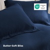 image:imageBedsure Waffle Duvet Cover Queen Size  Only Includes 1 Duvet Cover 90x90 Luxury Soft amp Breathable Bedding for All Season WrinkleResistant Zipper Bedding with 8 Corner Ties Olive Green01  Navy Blue No Comforter