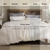 image:imageBedsure Waffle Duvet Cover Queen Size  Only Includes 1 Duvet Cover 90x90 Luxury Soft amp Breathable Bedding for All Season WrinkleResistant Zipper Bedding with 8 Corner Ties Olive Green00  Ivory White No Comforter