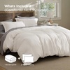 image:imageBedsure Waffle Duvet Cover Queen Size  Only Includes 1 Duvet Cover 90x90 Luxury Soft amp Breathable Bedding for All Season WrinkleResistant Zipper Bedding with 8 Corner Ties Olive Green00  Ivory White No Comforter
