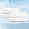 image:imageBedsure 2 Pack White Cooling Blankets Queen amp King Size