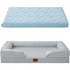 image:imageBedsure Cooling Dog Bed with Waterproof Removable Cover  Lesure Orthopedic Cooling Dog Bed QMax gt 05