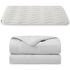 image:imageBedsure Cooling Mat41x28 amp Blanket 40x50 for Dogs Grey