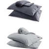 image:imageBedsure Cooling Sheets Bundle 100 Cotton Queen Sheets