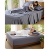 image:imageBedsure Cooling Sheets Bundle Cooling Fitted Sheet King